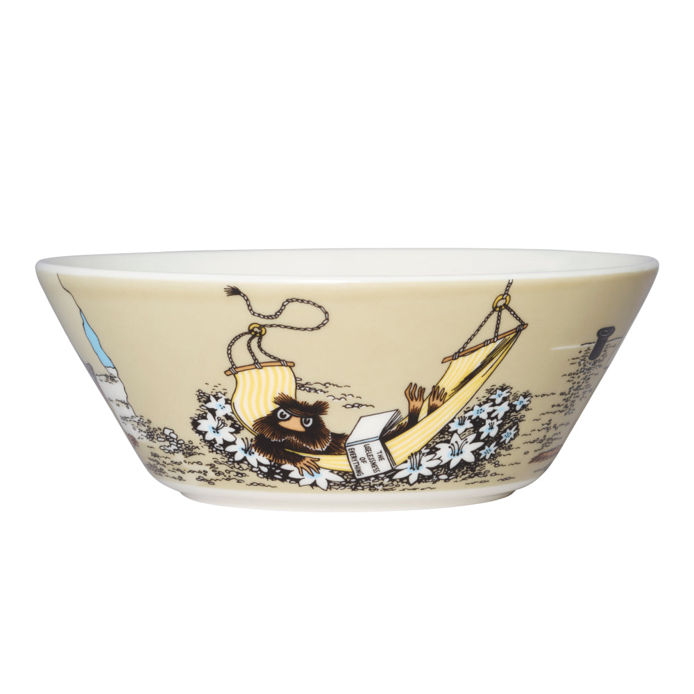 The Muskrat Bowl Beige 15 cm - Moomin Arabia