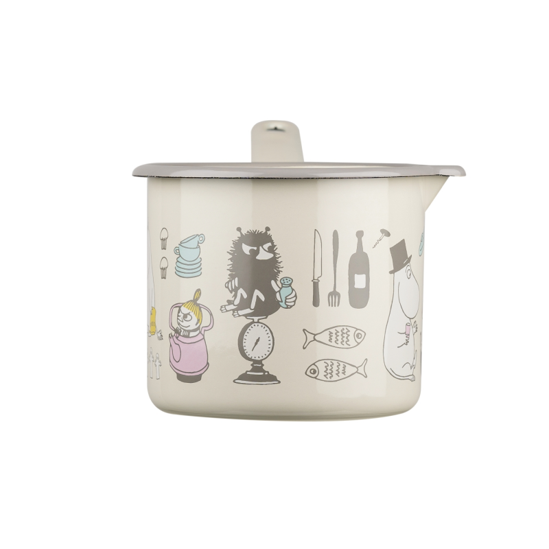 Moomin Bon Appétit Saucepan 2.3 Pints - Muurla