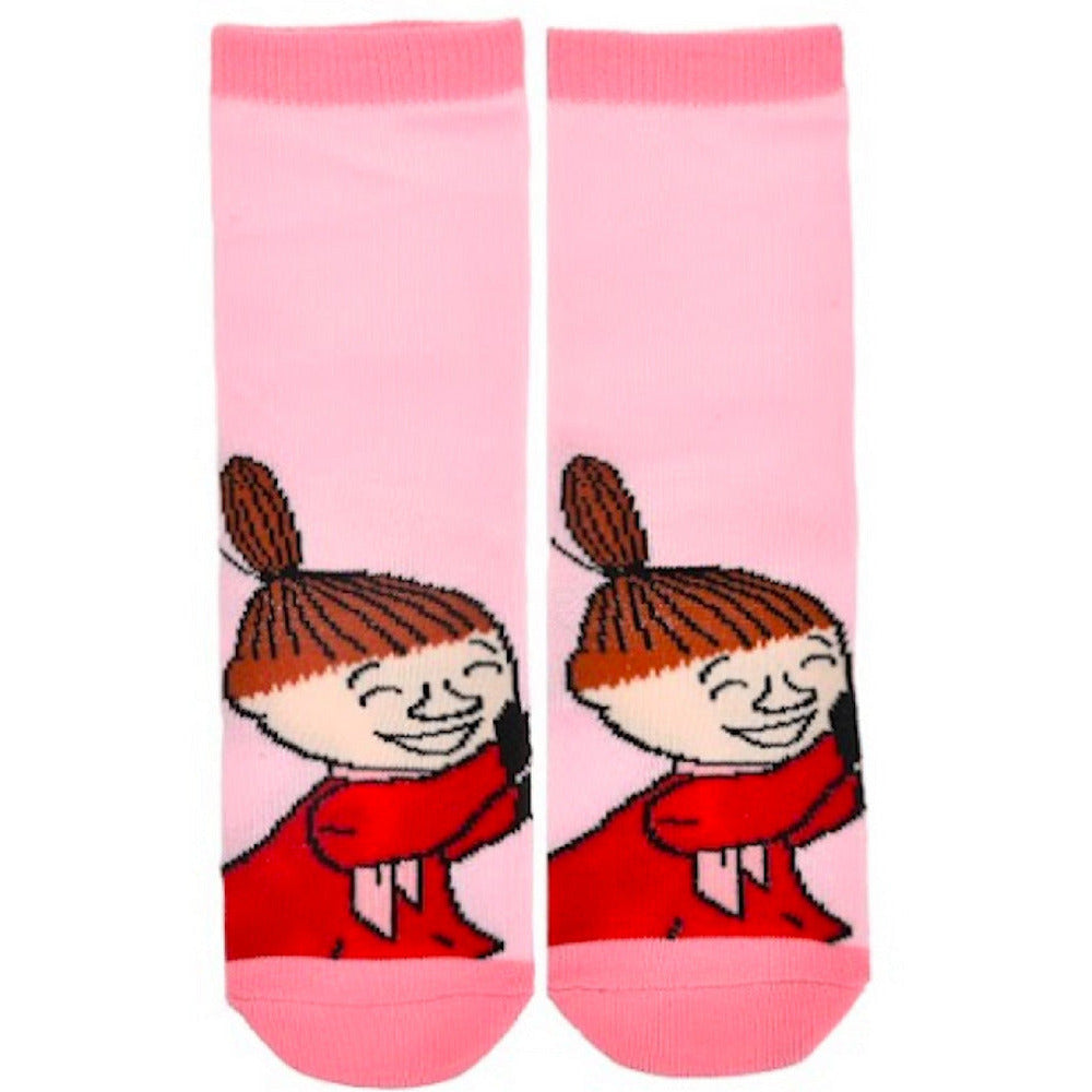 Little My Kids Socks Pink - The Official Moomin Shop