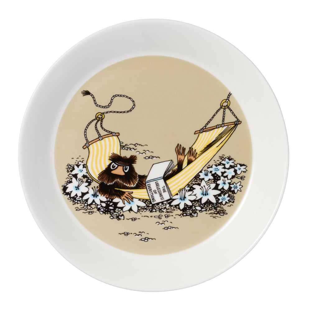 The Muskrat Plate 7.5 inches - Moomin Arabia