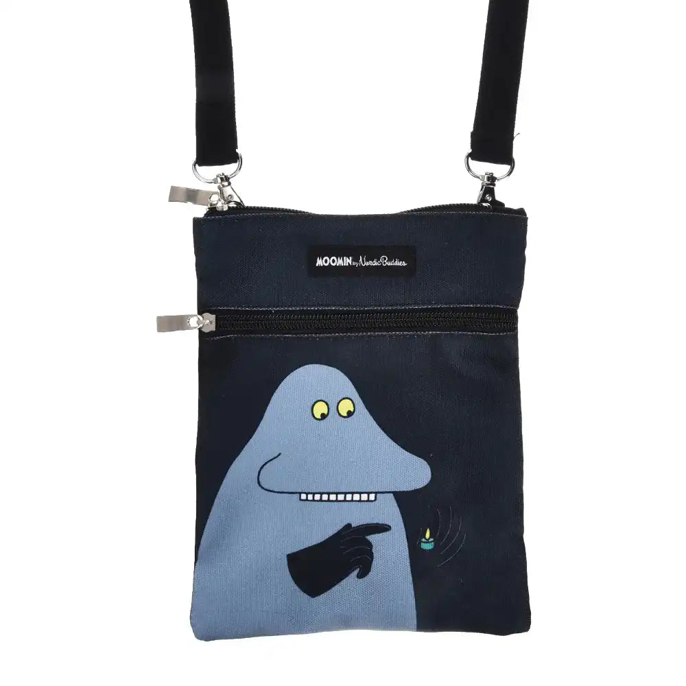 The Groke Passport Bag Black - Nordicbuddies | Moomin Shop United States