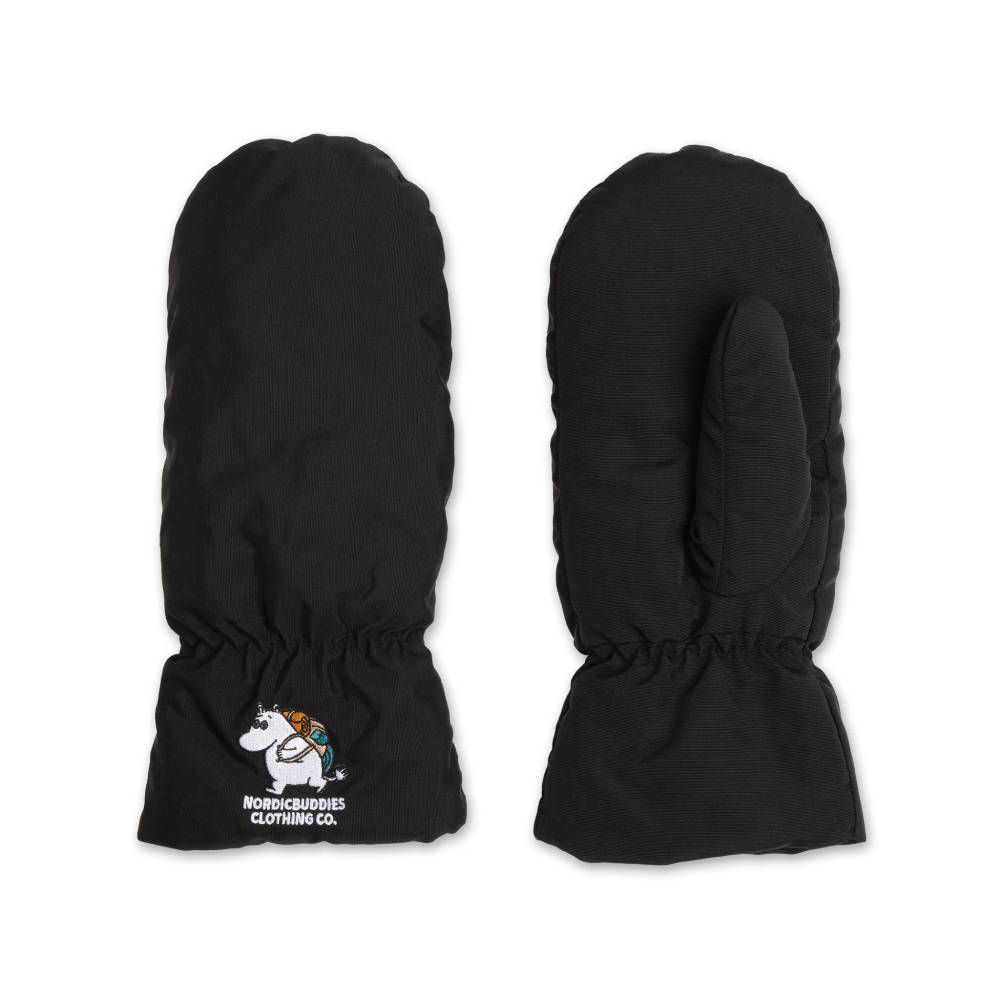 Moomintroll Adventuring Puffer Mittens Adults - Nordicbuddies | Moomin Shop United States