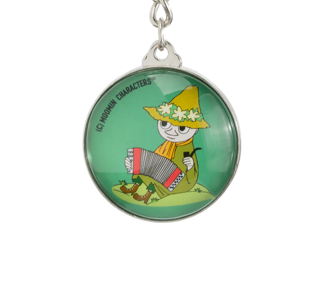 Snufkin Key Ring Green - Nordicbuddies | Moomin Shop United States