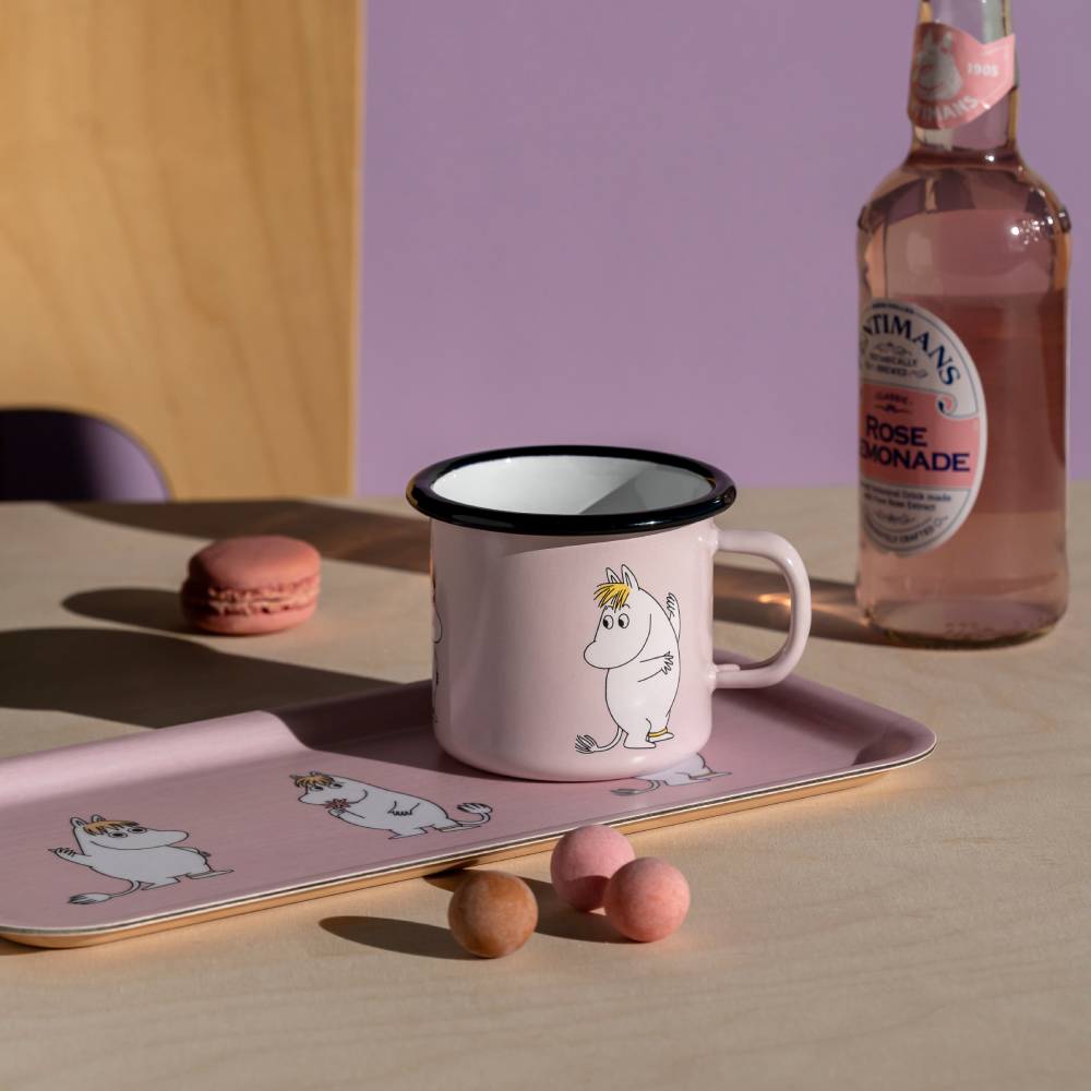Snorkmaiden Retro Tray 27x13cm Pink - The Official Moomin Shop