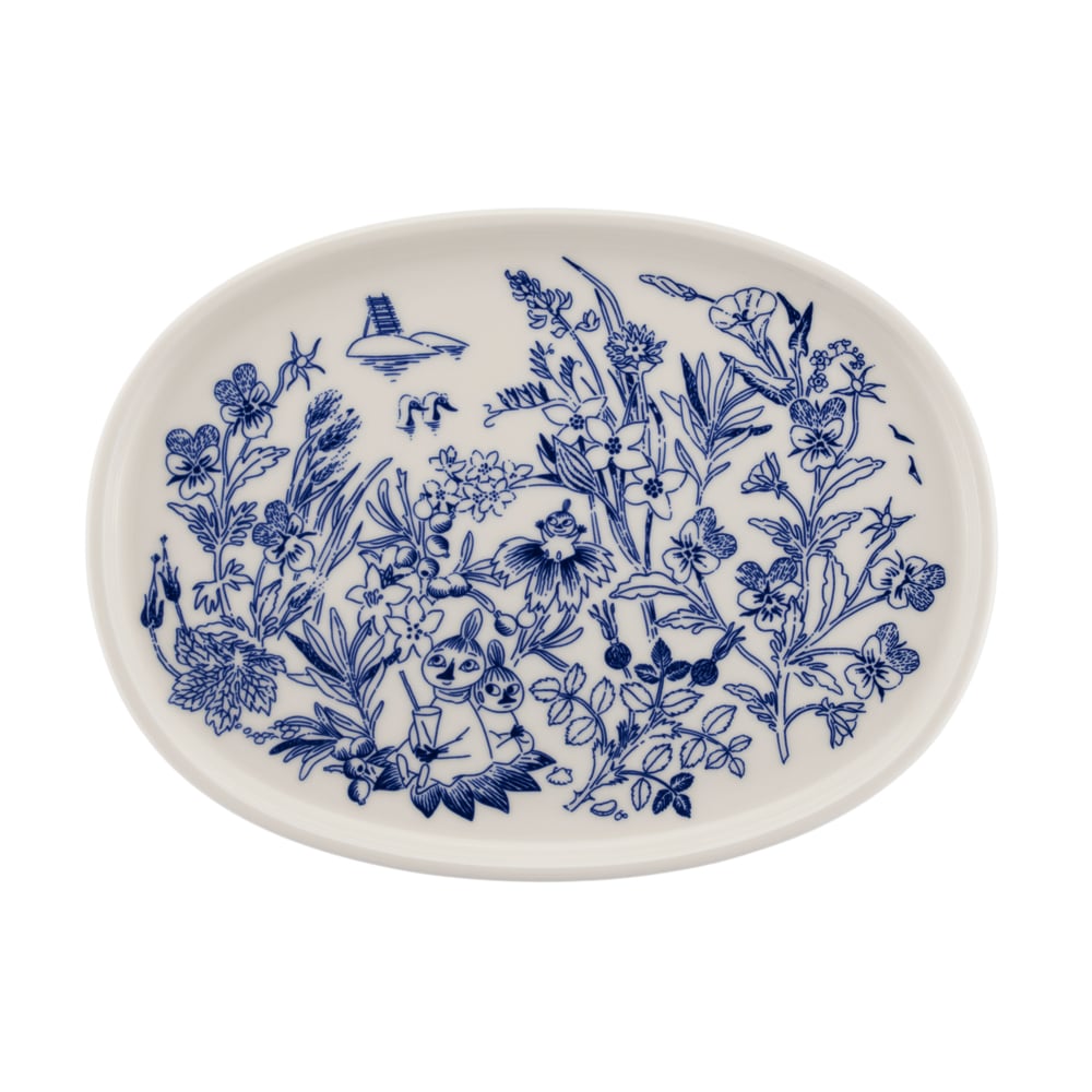 Moomin Haru Serving Plate 7 in - Moomin Arabia | Moomin Shop US