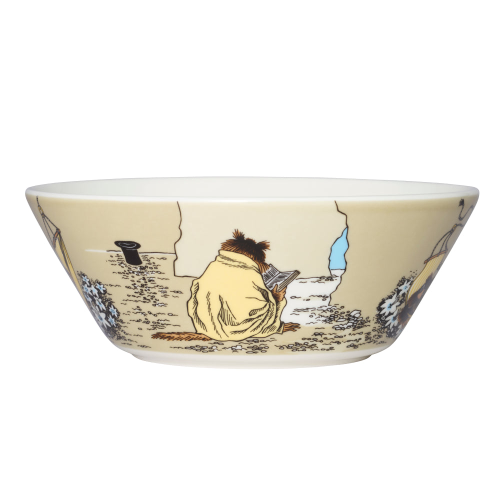 The Muskrat Bowl Beige 15 cm - Moomin Arabia