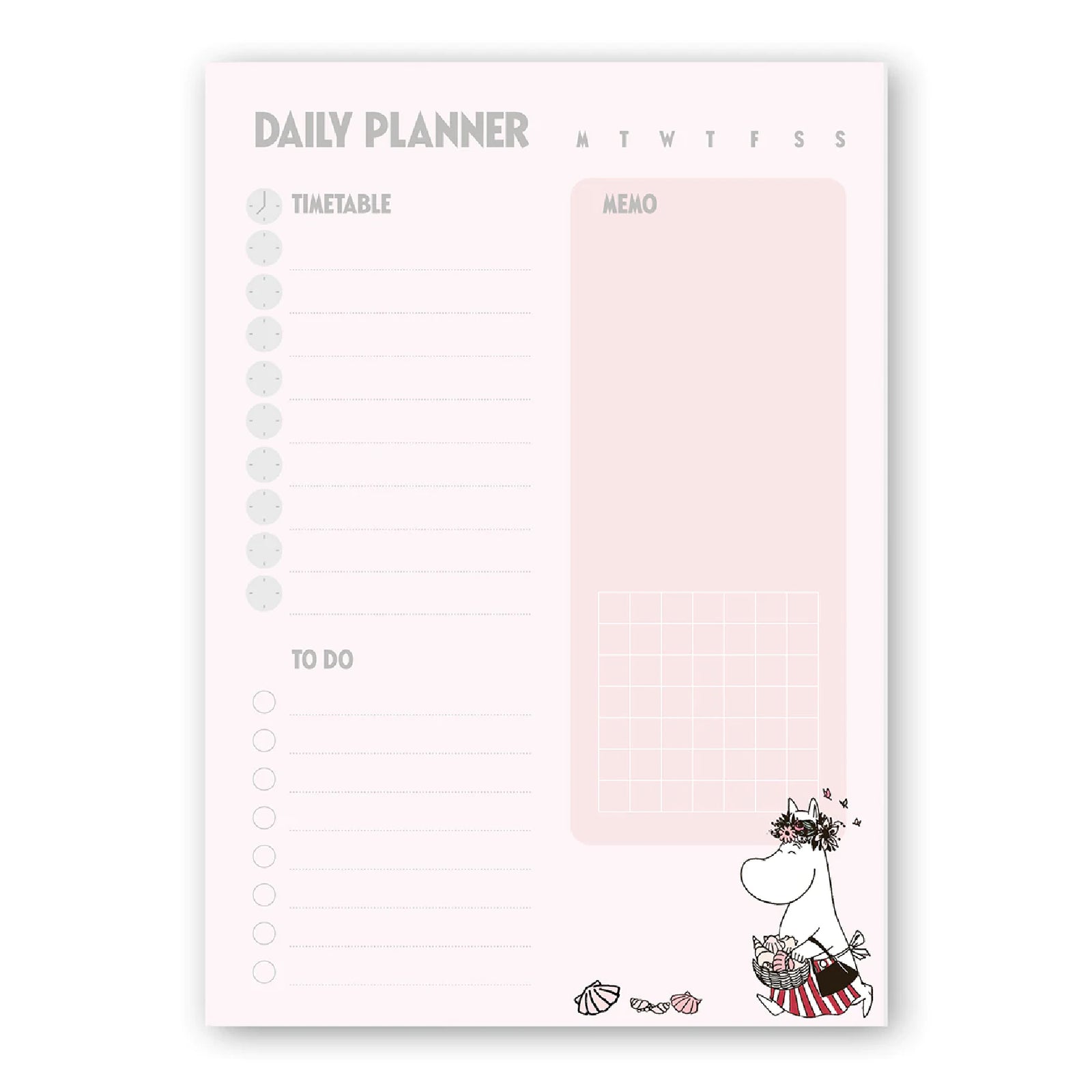 Moomin Daily Planner A5 - Putinki | Moomin Shop US