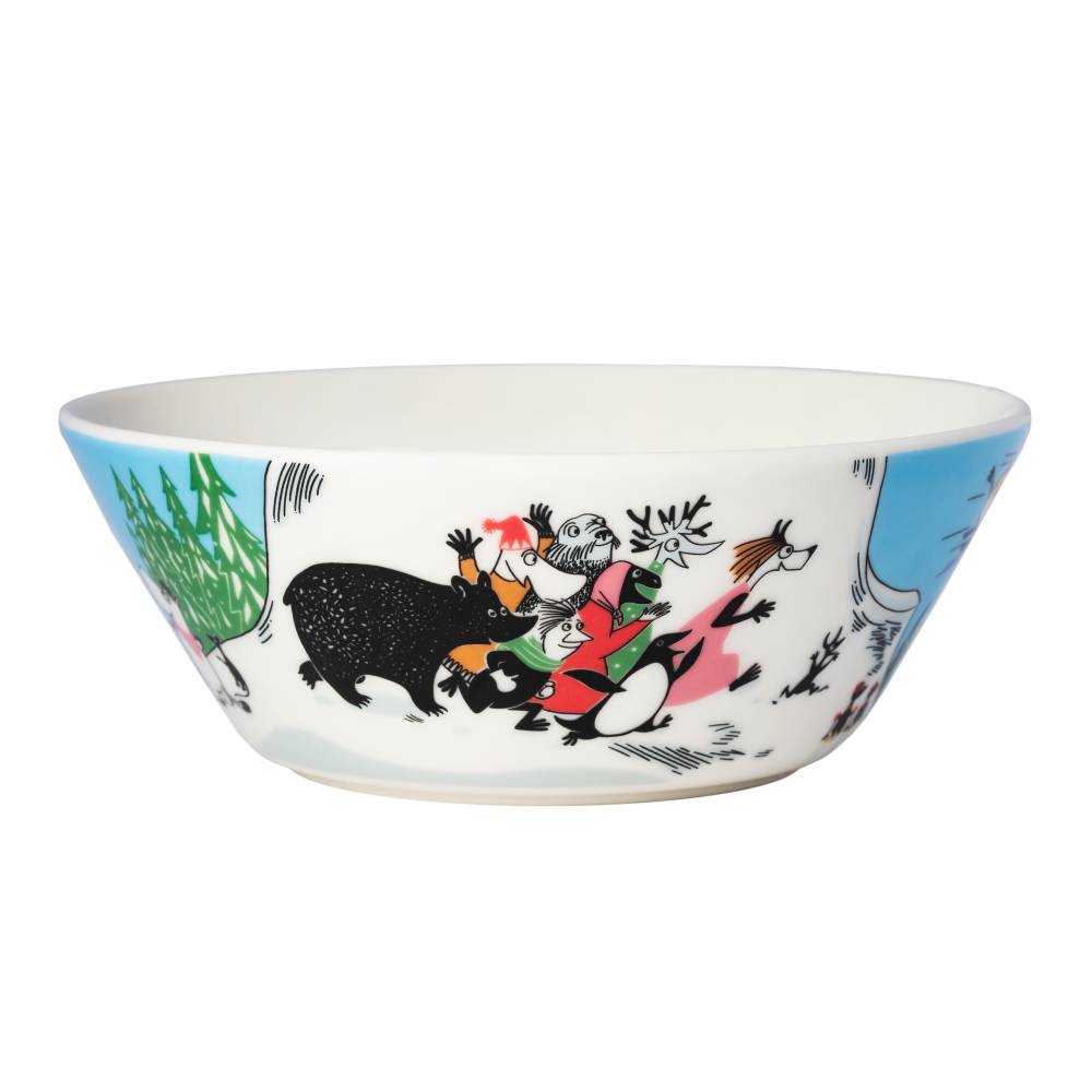 Moomin Bowl Ski Jumping - Moomin Arabia