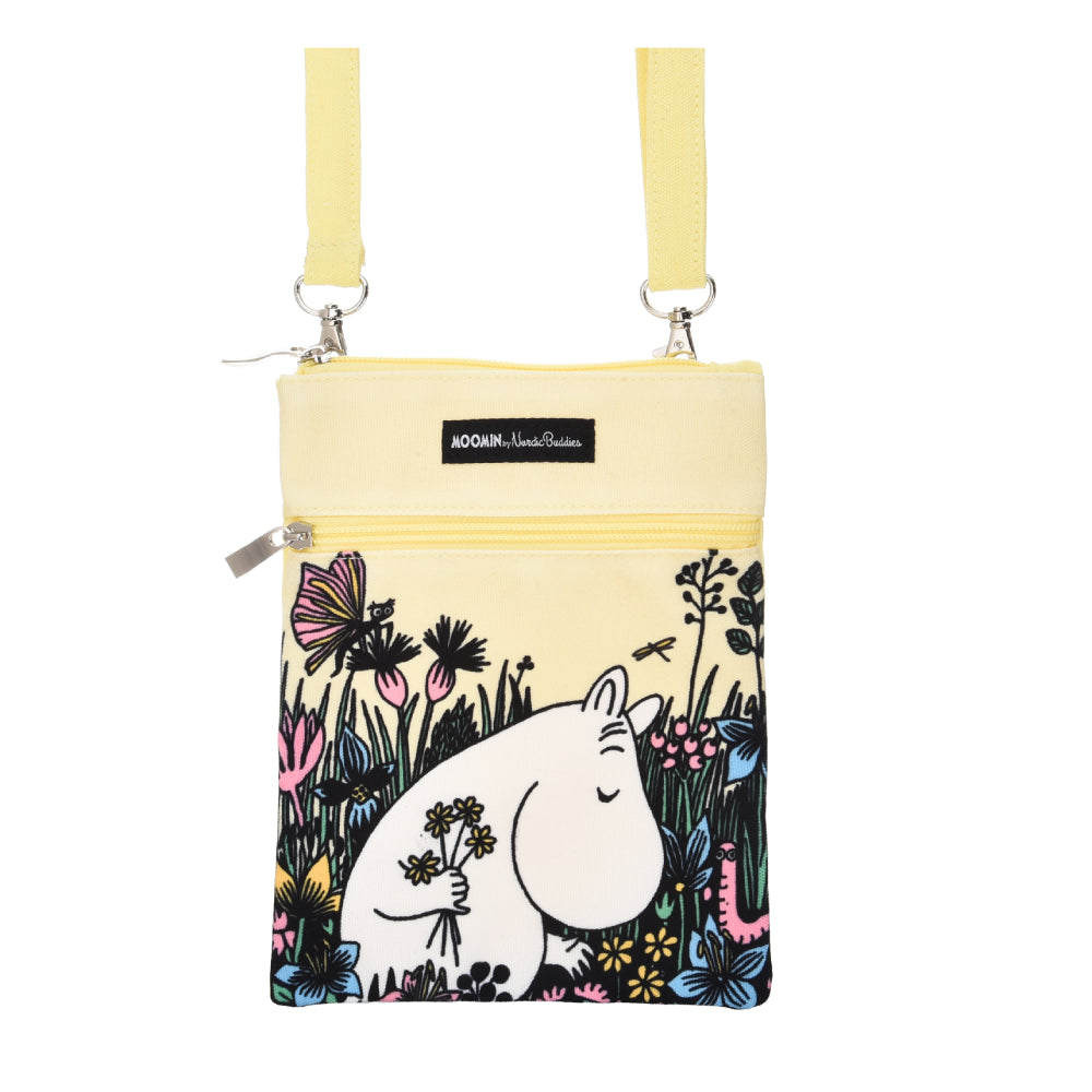 Moomintroll Flowers Passport Bag Yellow - Nordicbuddies | Moomin Shop United StatesMoomintroll Flowers Passport Bag Yellow - Nordicbuddies | Moomin Shop United States