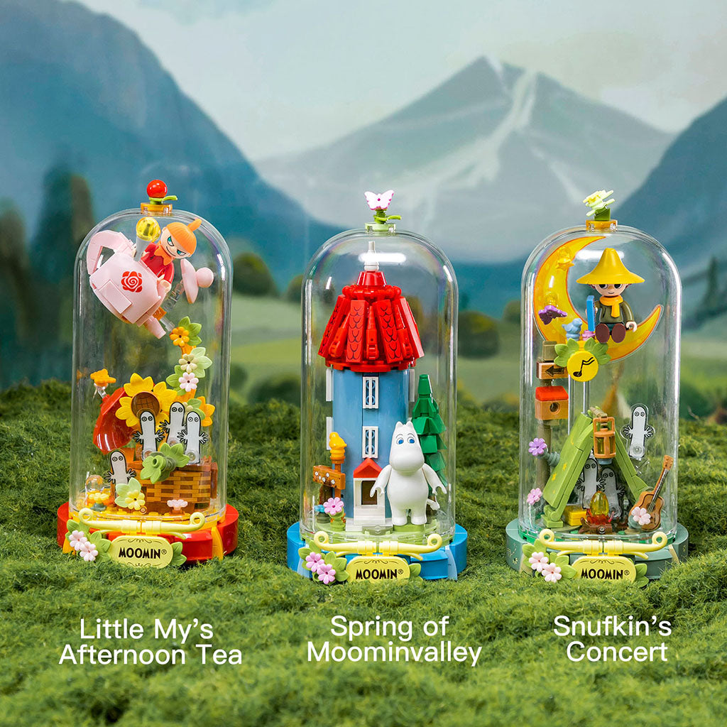 Snufkin&#39;s Concert Wonderland Series Building Block Model