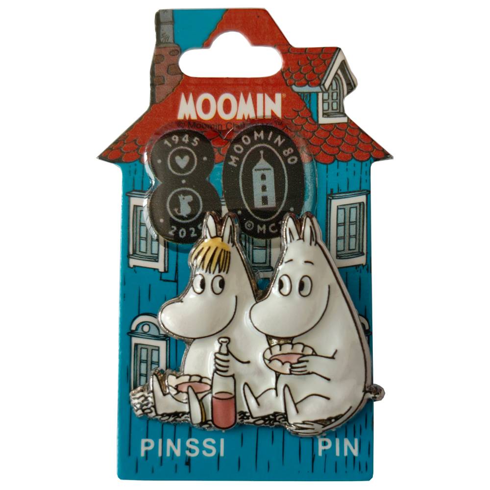 Moomintroll &amp; Snorkmaiden 3D Pin - TMF-Trade