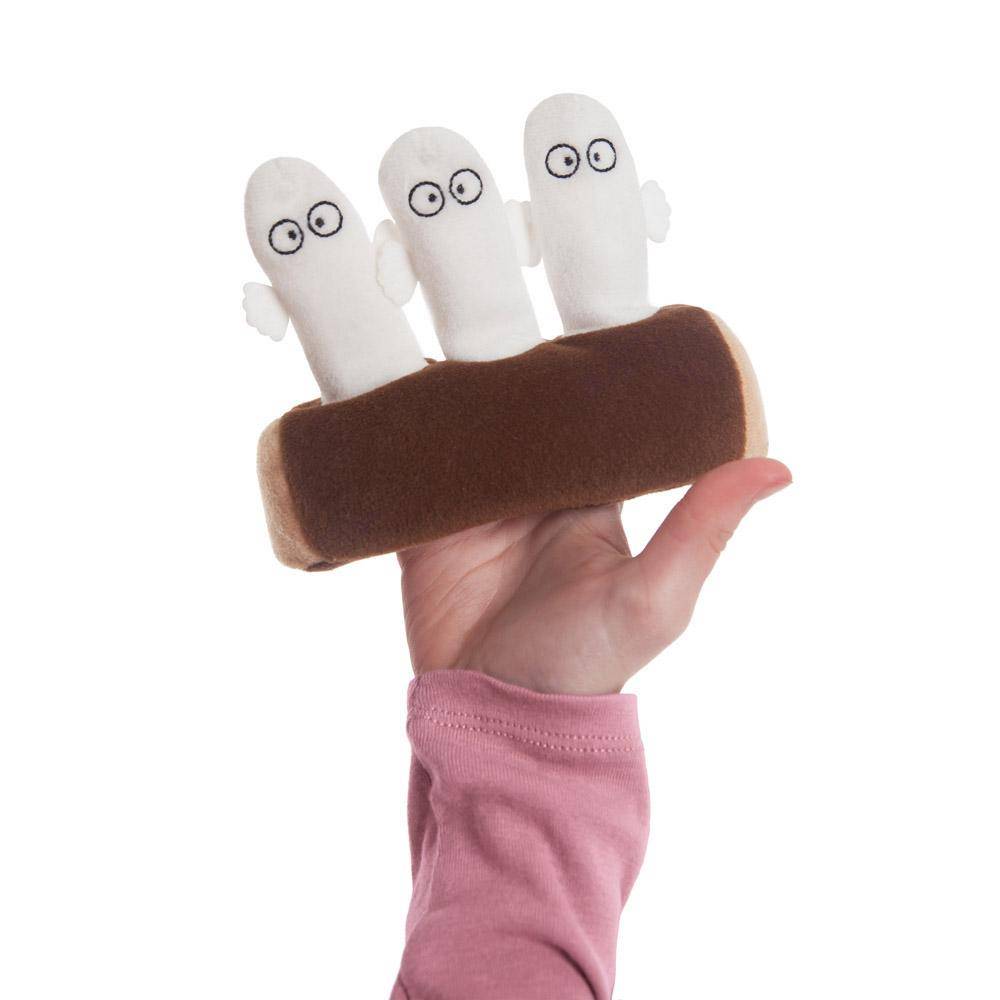 Hattifatteners Log Finger Puppets - Aurora World | Moomin Shop United States