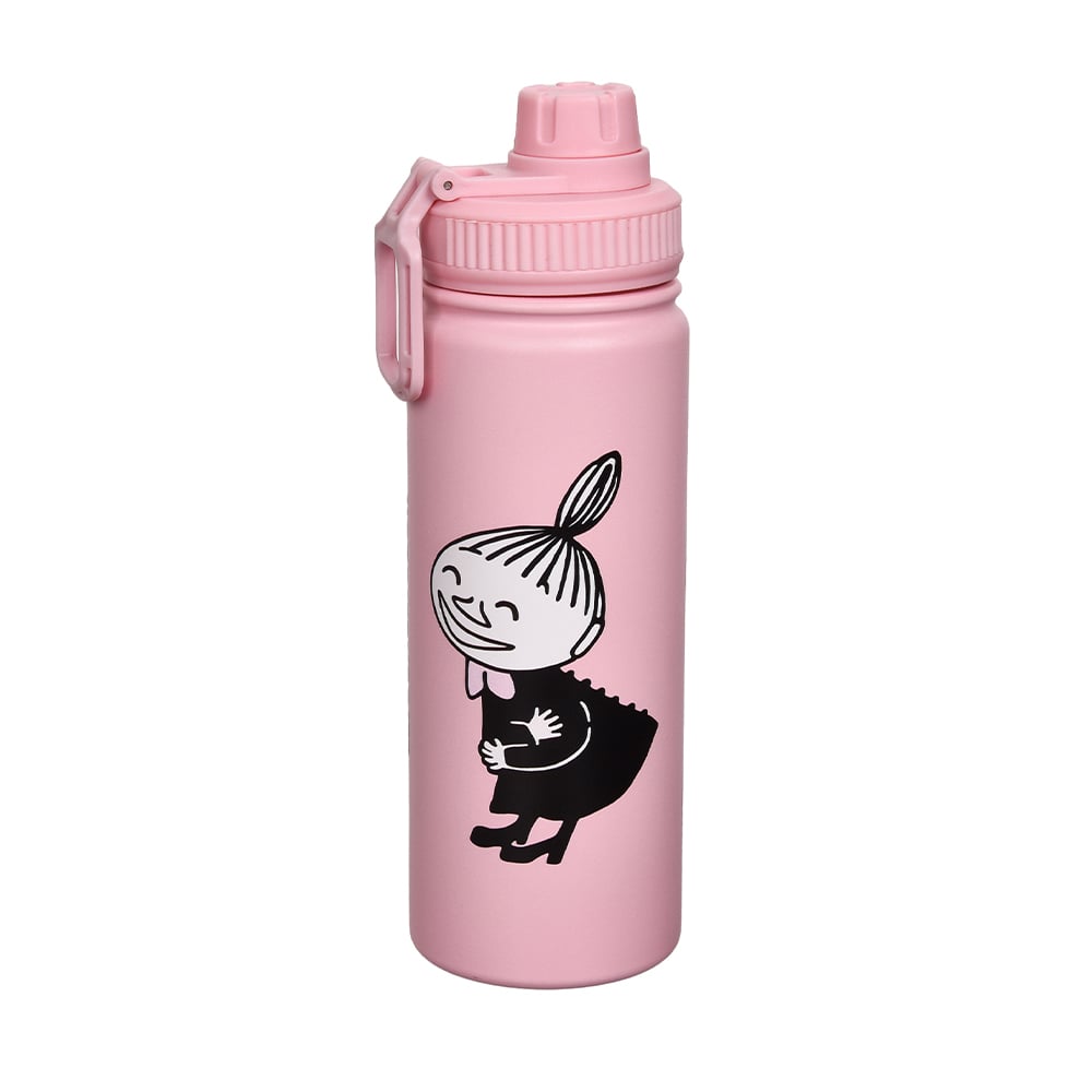 Little My Thermal Everyday Bottle Light Pink - Nordicbuddies | Moomin Shop United States