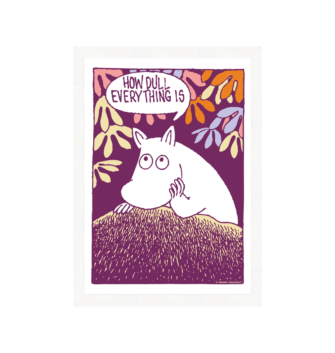 White Frame Fine art print Front