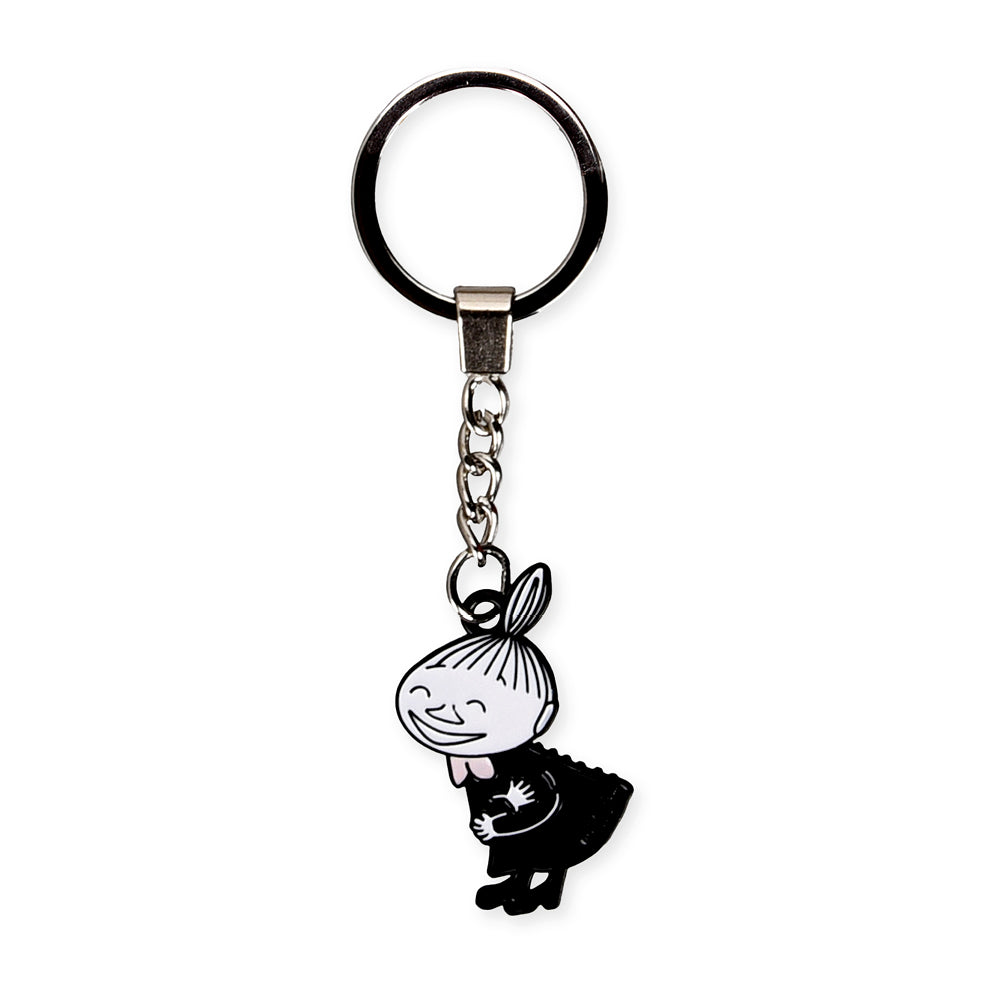 Little My Happy Key Ring Black - The Official Moomin Shop