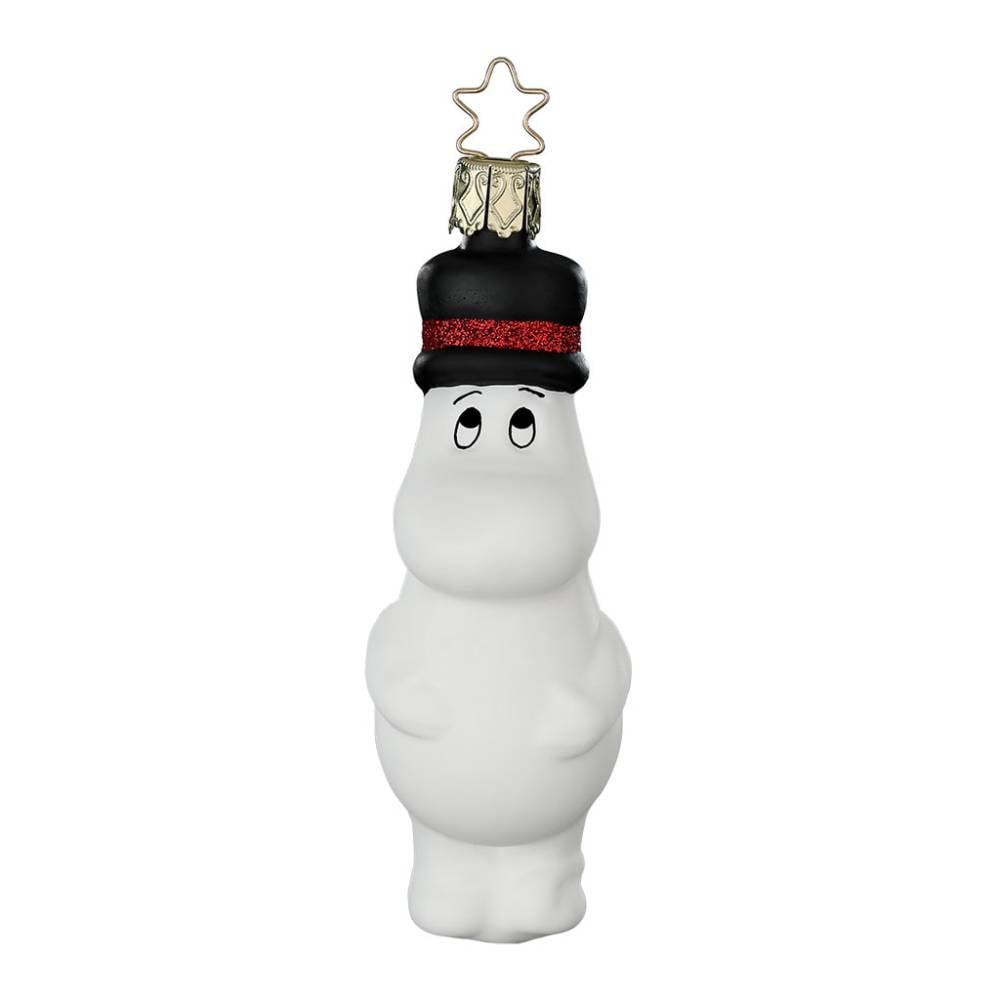 Moominpappa Hand Made Glass Ornament - Inge-Glas | Moomin Shop US