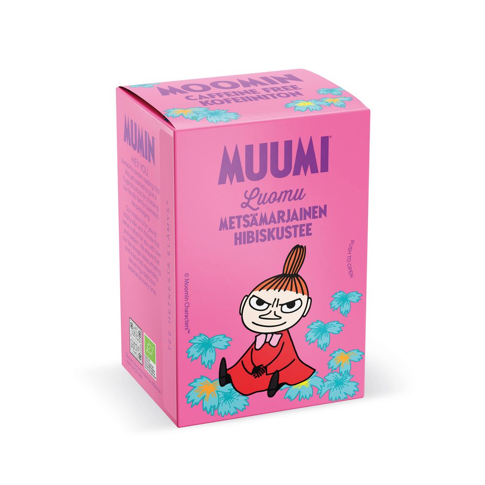Little My Organic Forest Berry & Hibiscus Tea | Moomin Shop US