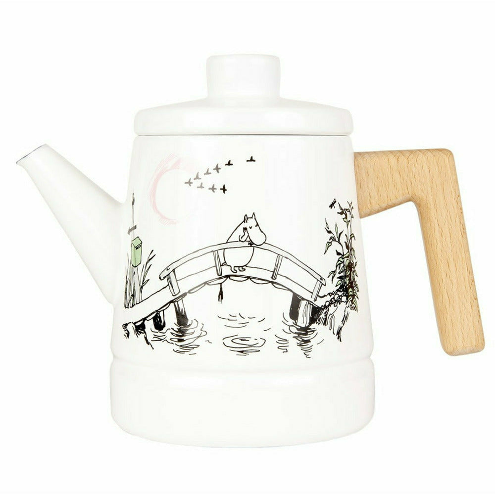 Moomin Originals Missing You Coffee Pot 54 oz - Muurla