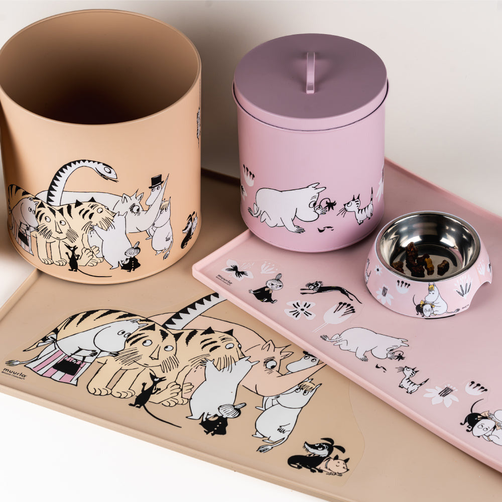 Moomin For Pets Place Mat Pink - Muurla