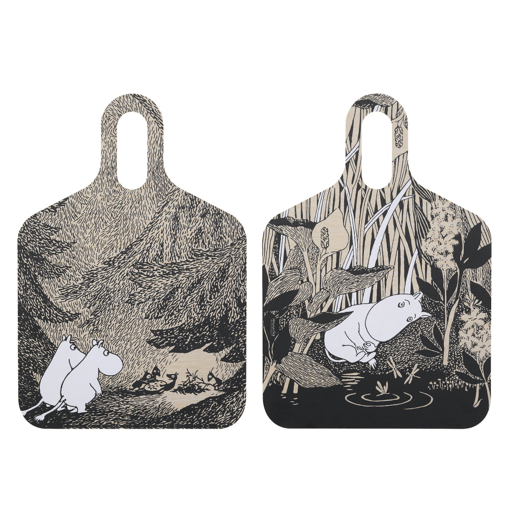 Moomin Pond Cutting Board 11.8 x 17.3 inches - Muurla | Moomin Shop US
