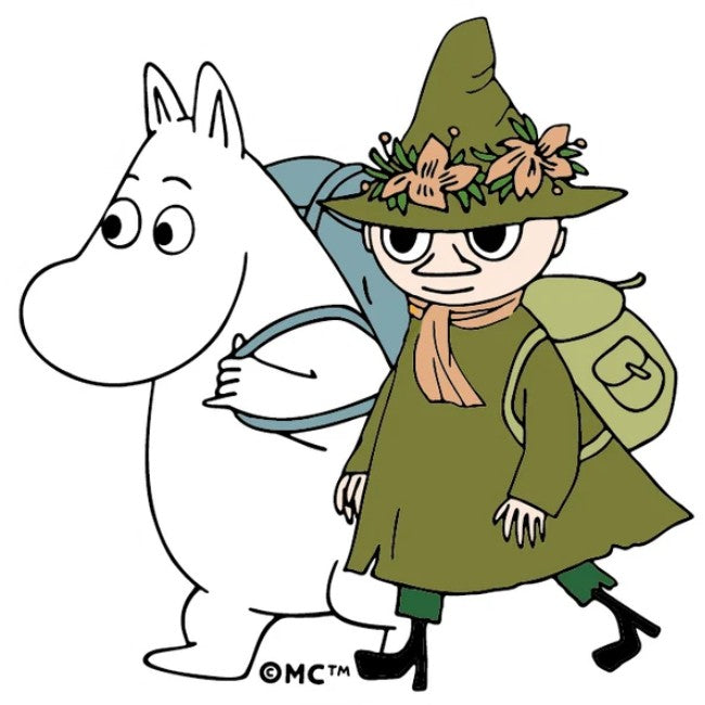 Moomin Journey Together with Moomintroll & Snufkin Sticker
