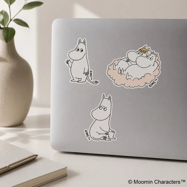 Moomin Cozy Cloud Snorkmaiden & Moomintroll Sticker