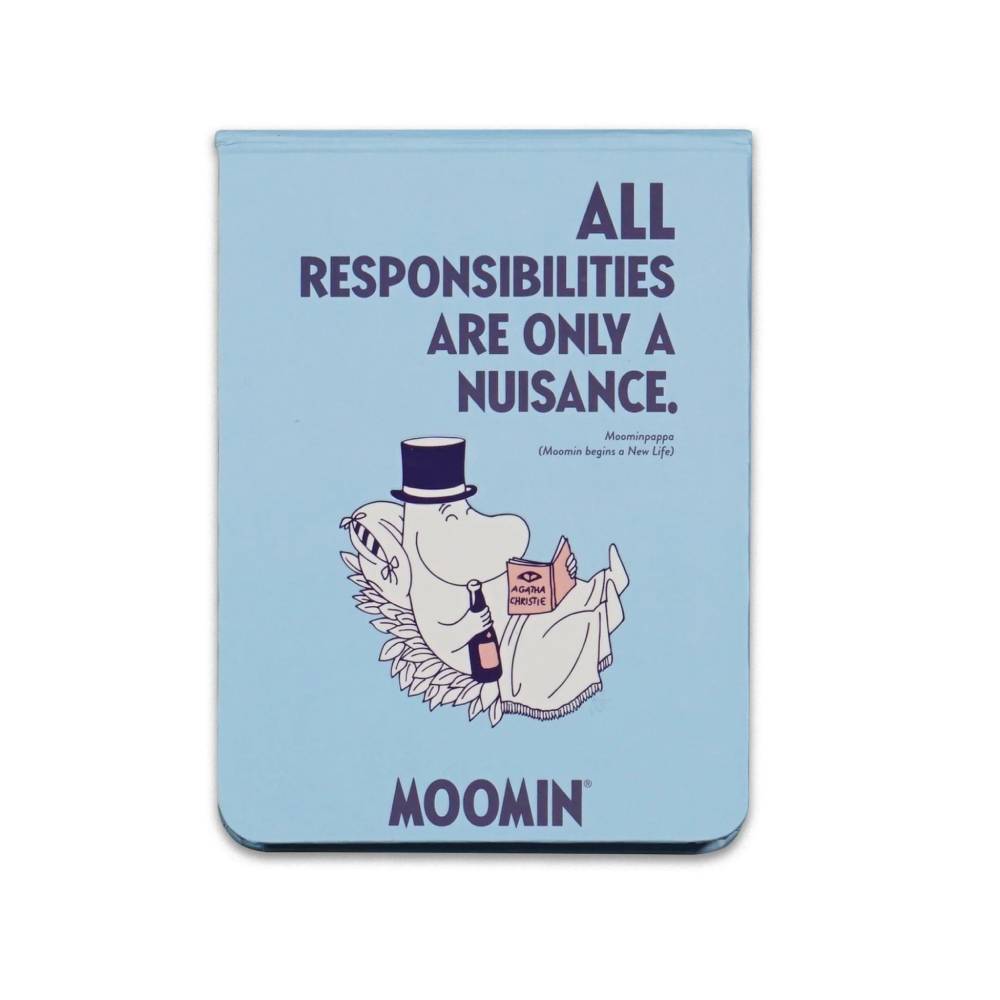 Moominpappa Soft Cover Pocket Notebook - Half Moon Bay | Moomin Shop United States