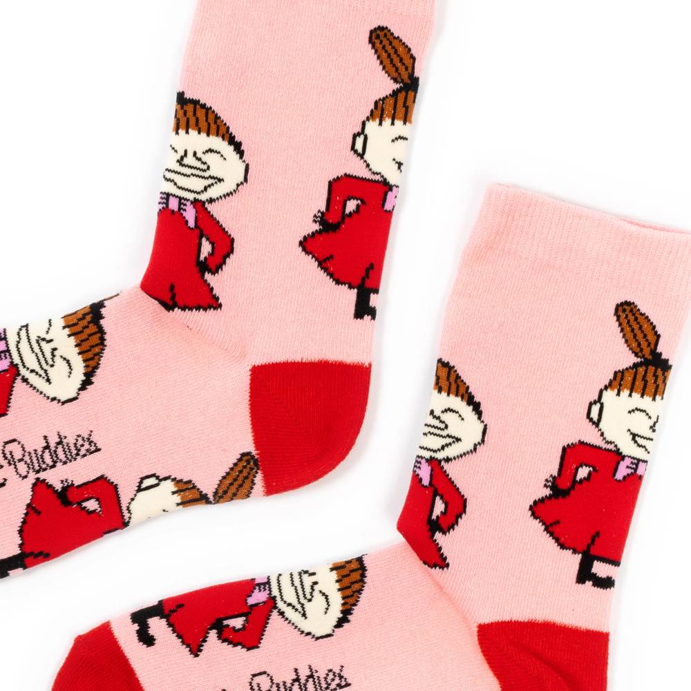 Moomin Little My Socks Pink 6-11.5 - Nordicbuddies