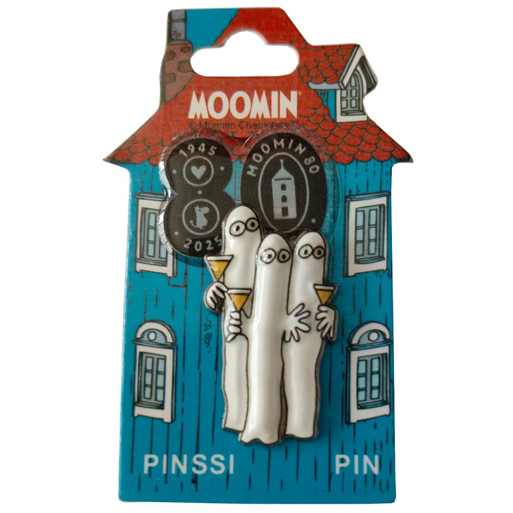 Hattifatteners 3D Pin Set - TMF-Trade | Moomin Shop United States