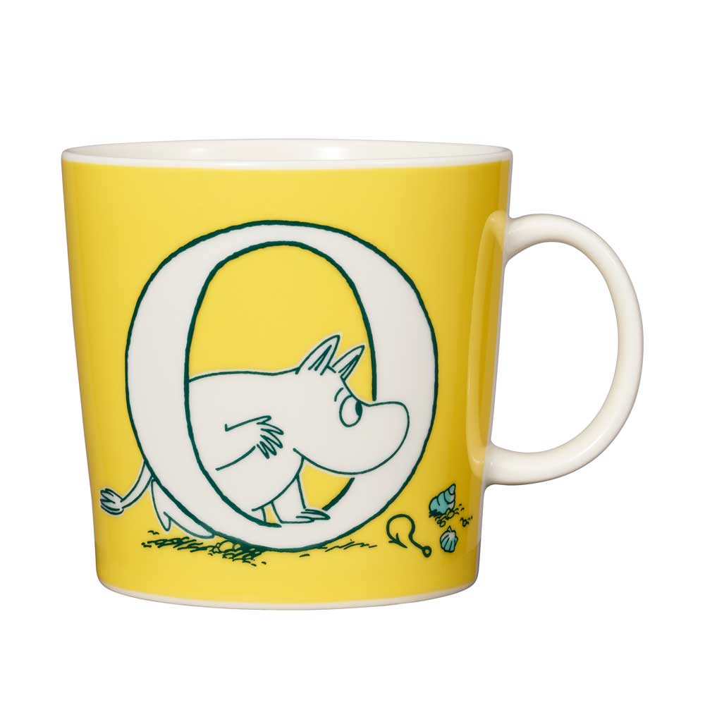 Moomin mug 14.1 oz ABC O - Moomin Arabia | Moomin Shop US