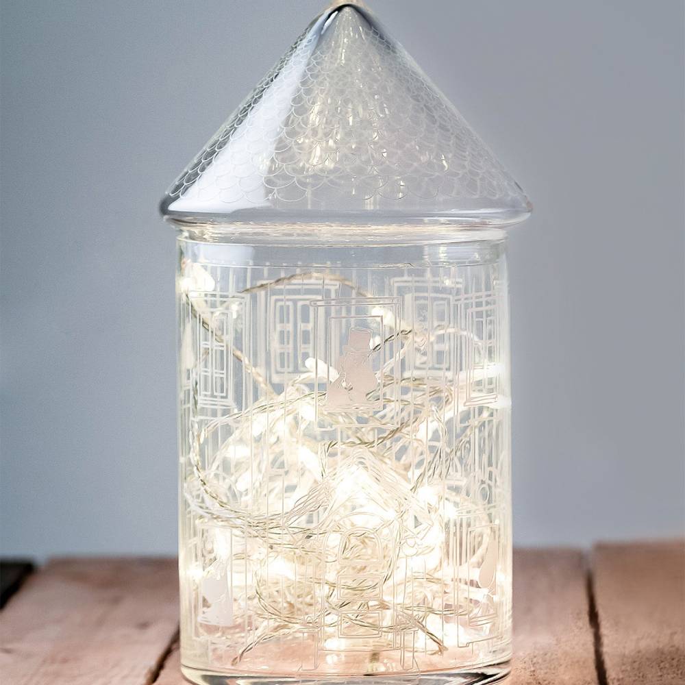 Moominhouse Glass Jar - Muurla