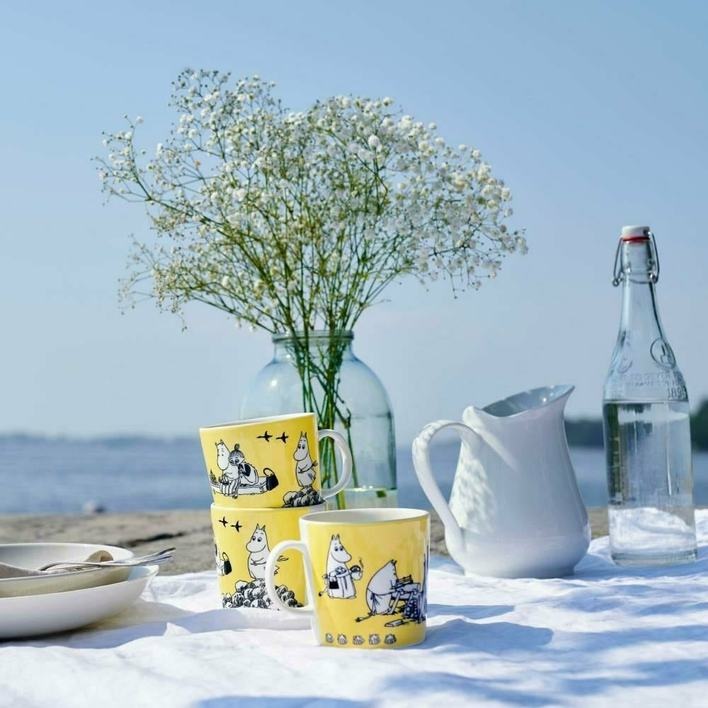 Moomin Yellow Mug 0,4L - The Official Moomin Shop