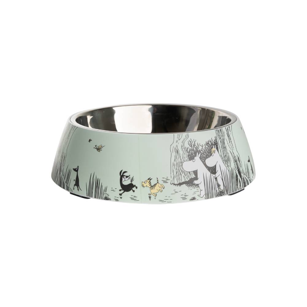 Moomin for Pets Food Bowl XL Green - Muurla