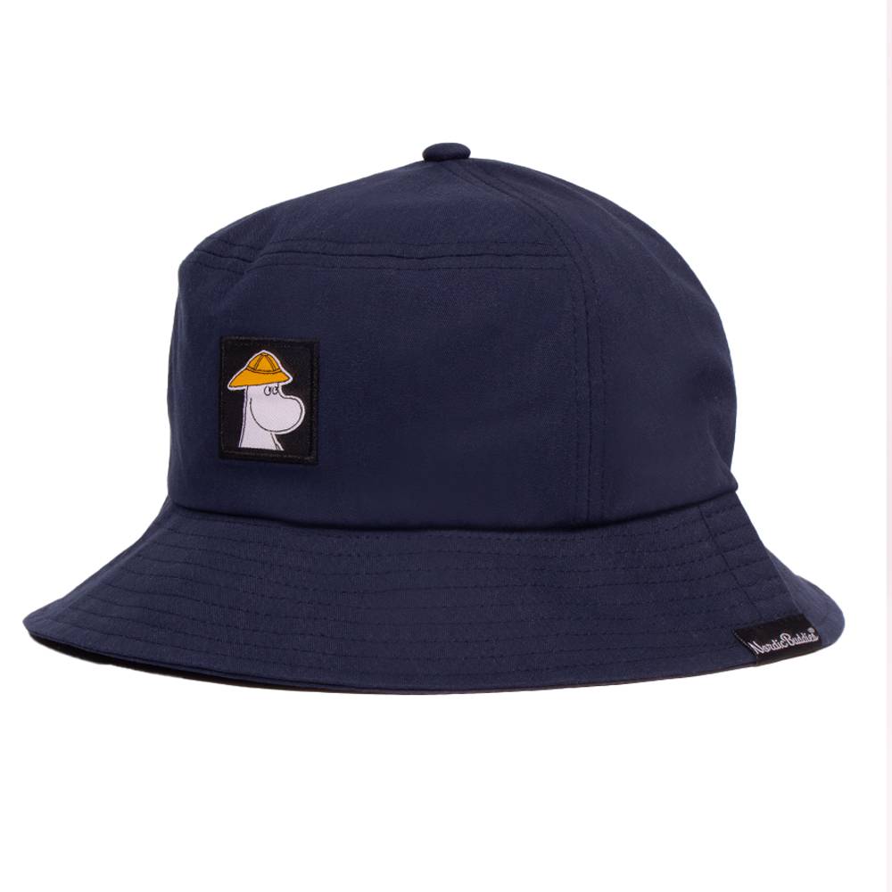 Moominpappa Bucket Hat Adult Navy Blue - Nordicbuddies