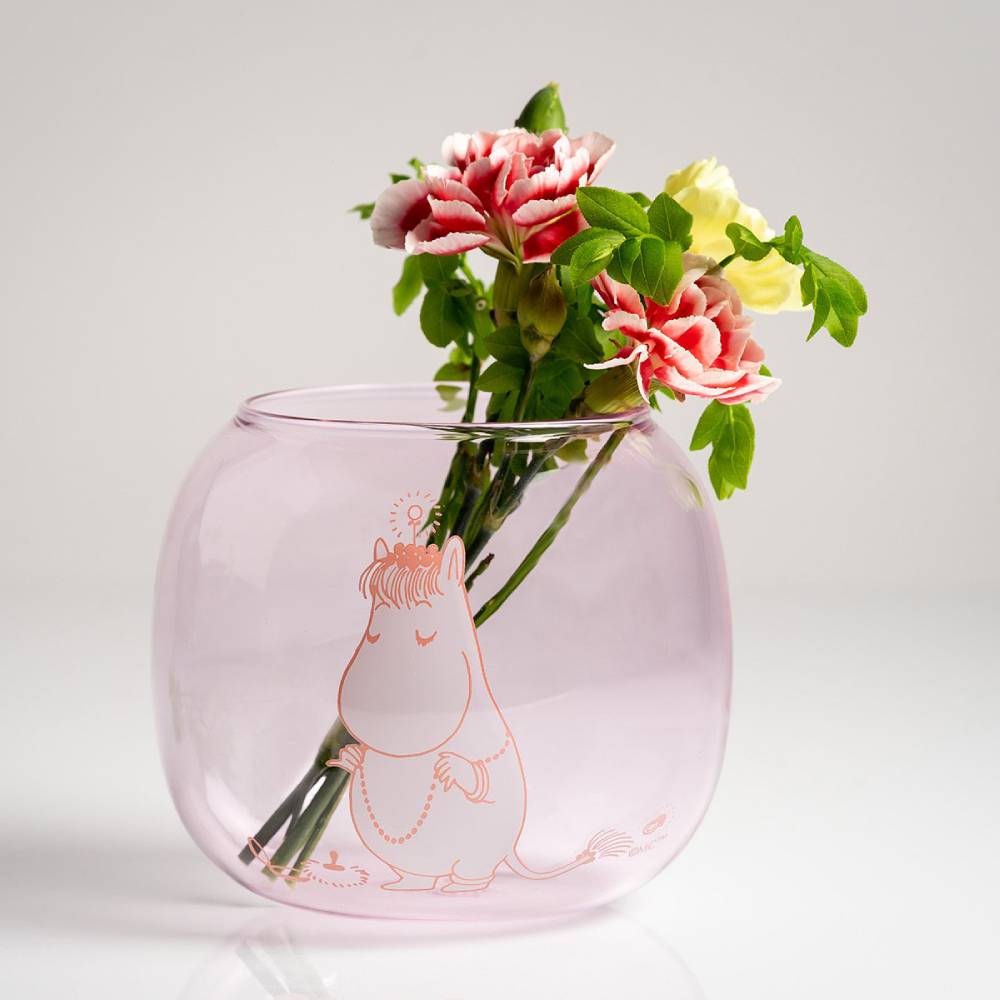 Snorkmaiden Candle Holder Pink - Muurla | Moomin Shop United States