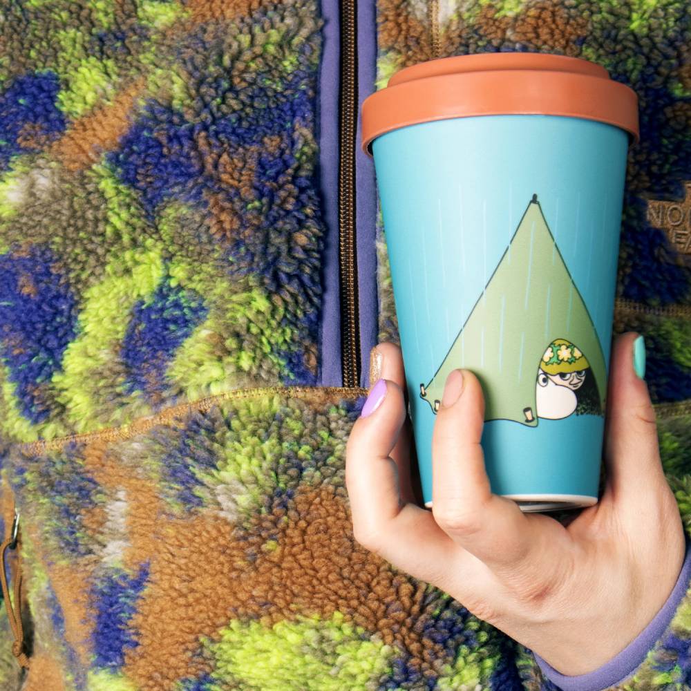 Take Away Mug Moomintroll and Snufkin Camping - Nordicbuddies