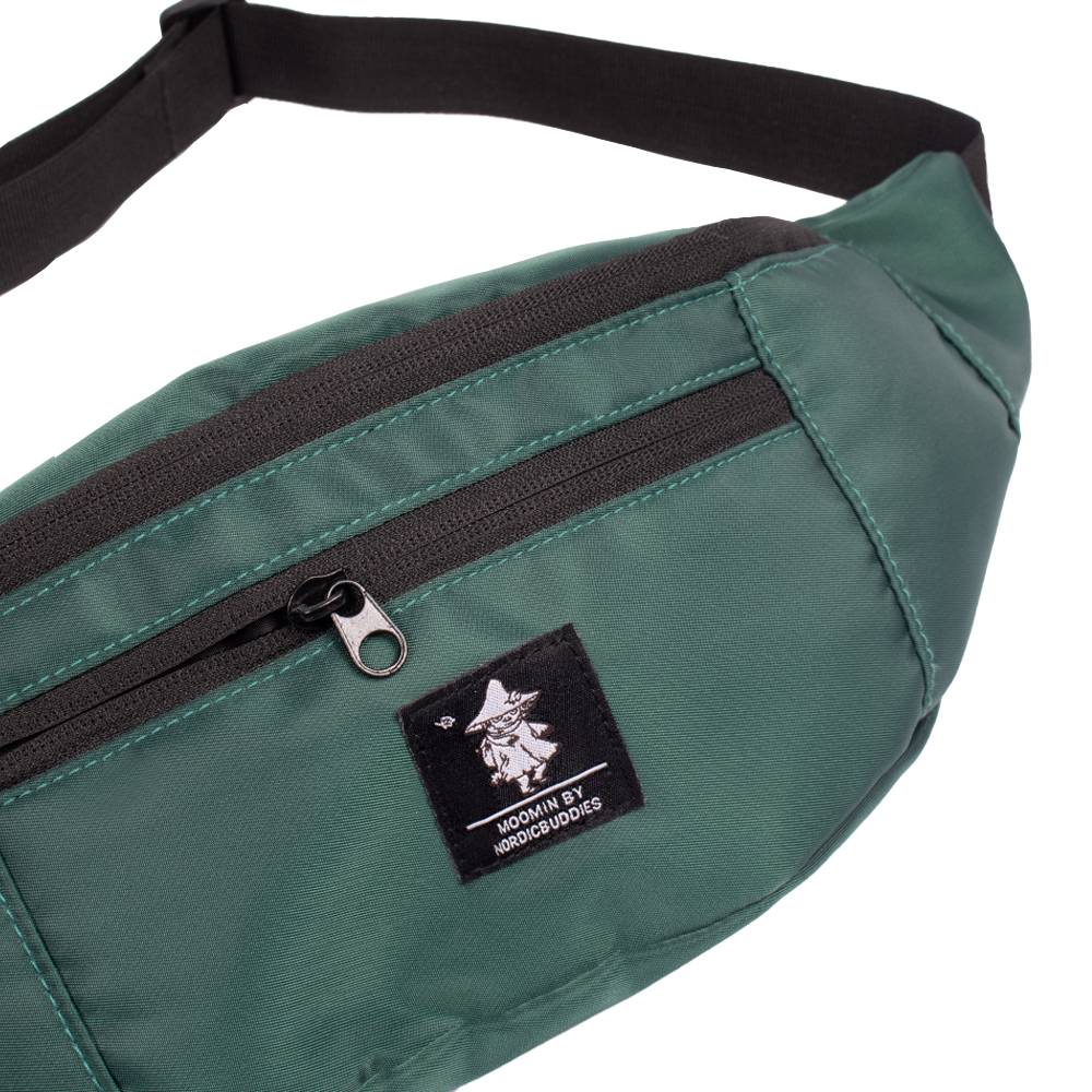 Snufkin Waist Bag Green - Nordicbuddies