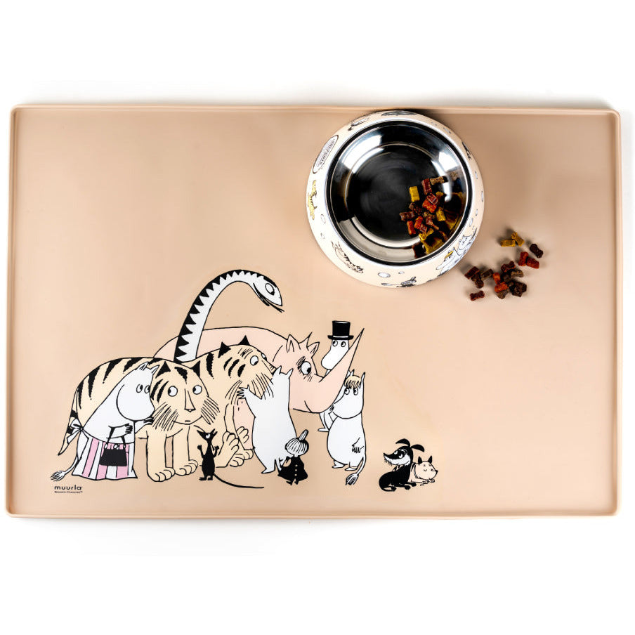 Moomin For Pets Place Mat Beige - Muurla | Moomin Shop United States