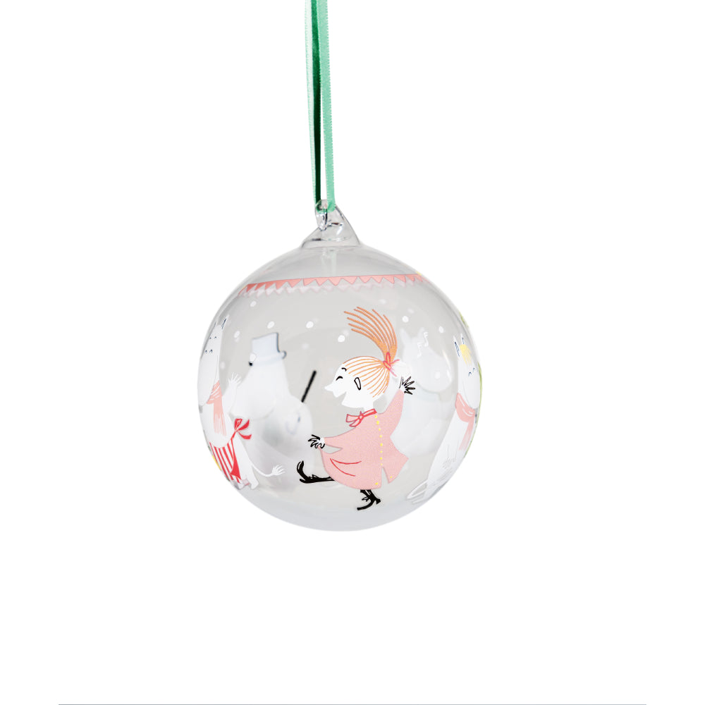 Moomin Christmas Bauble Festive Spirits 3.5 in - Muurla