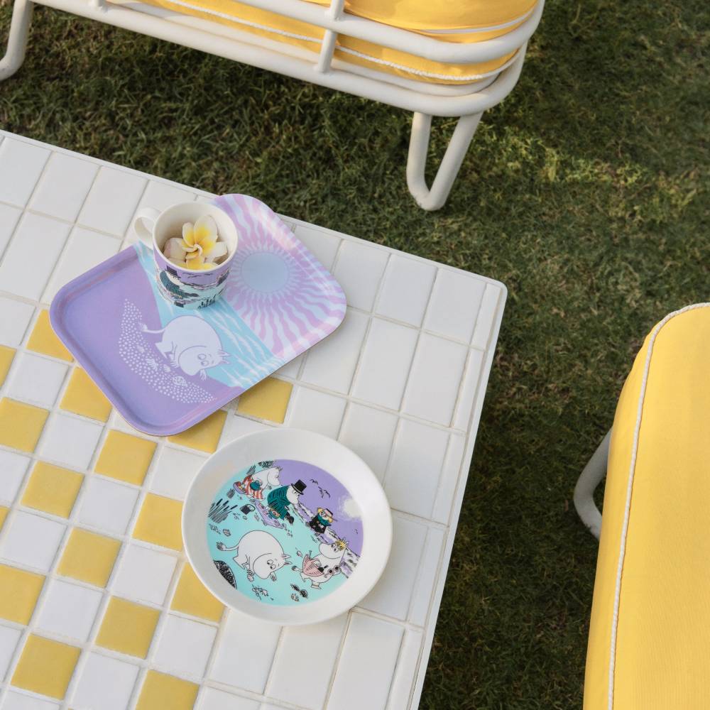 Moomin Beach Day Plate - Moomin Arabia