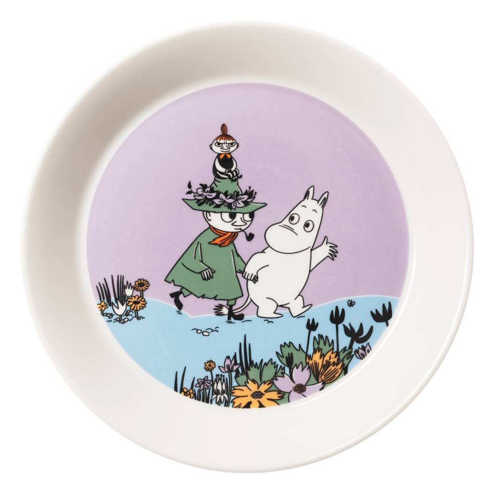 Moomin Friends Forever Plate - Moomin Arabia | Moomin Shop United States