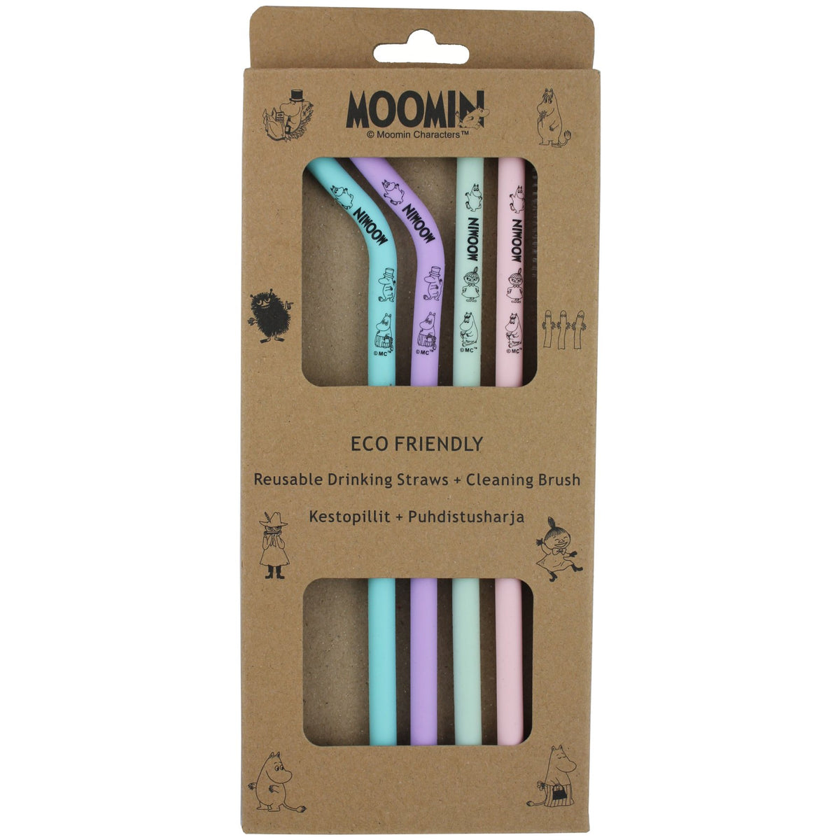 Moomin Straw 4-set - TMF -Trade | Moomin Shop United States