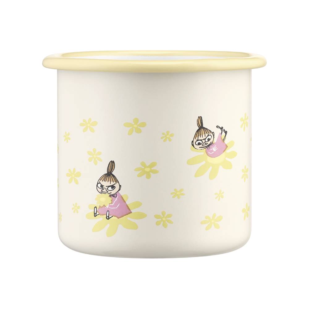 Moomin Flowers Mug White 3,7dl - The Official Moomin Shop