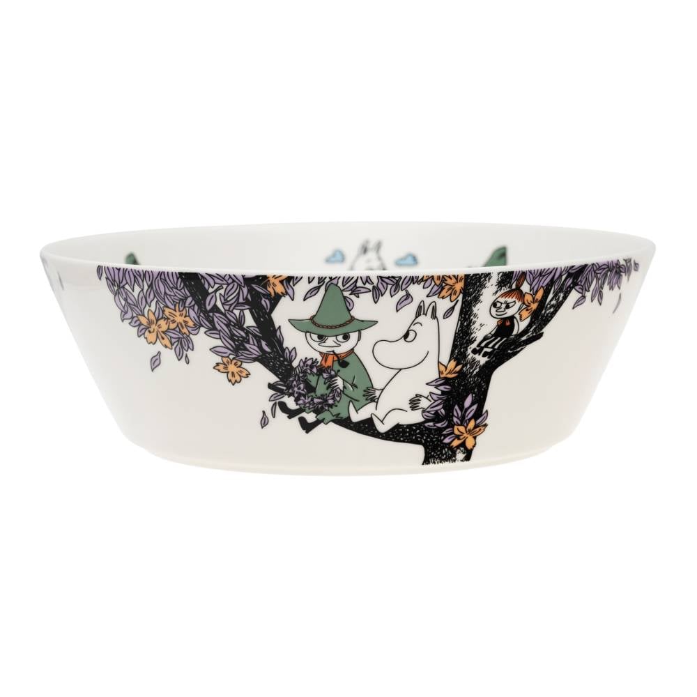 Moomin Friends Forever Serving Bowl 9 in - Moomin Arabia | Moomin Shop United States
