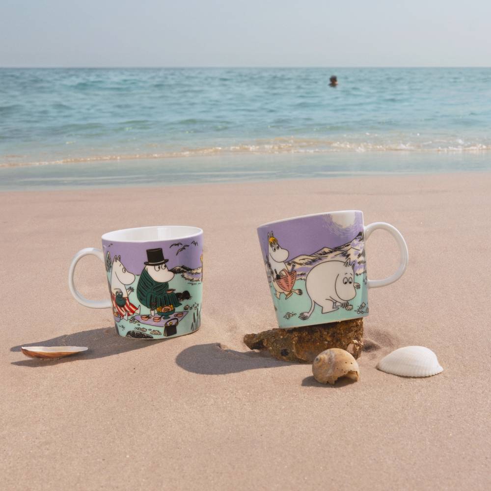 Moomin Beach Day Mug 10 oz - Moomin Arabia