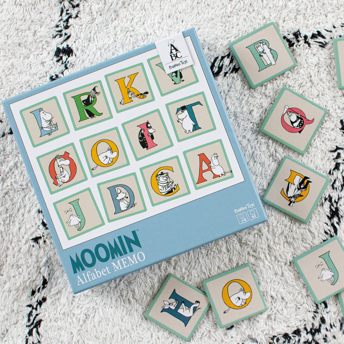 Moomin ABC Alphabet Memory Game | Moomin Shop US