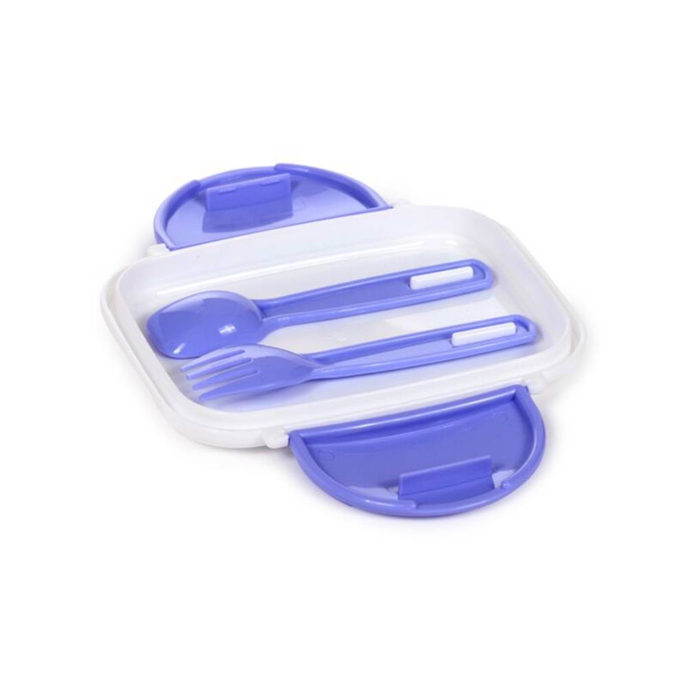 Moomintroll &amp; Snorkmaiden Lunch Box &amp; Cutlery - Puckator