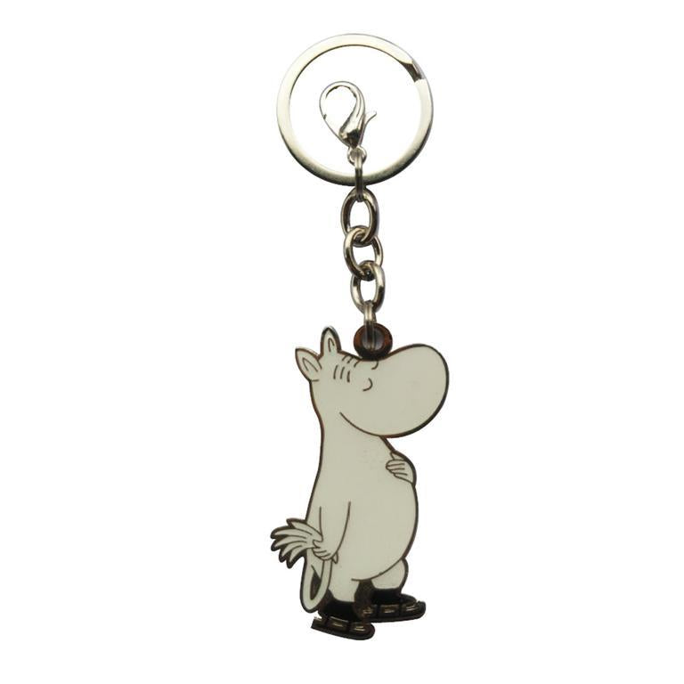 Moomintroll Skating keyring - The Official Moomin Shop