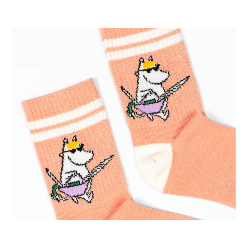 Snorkmaiden Retro Socks Coral 6-11.5 - Nordicbuddies