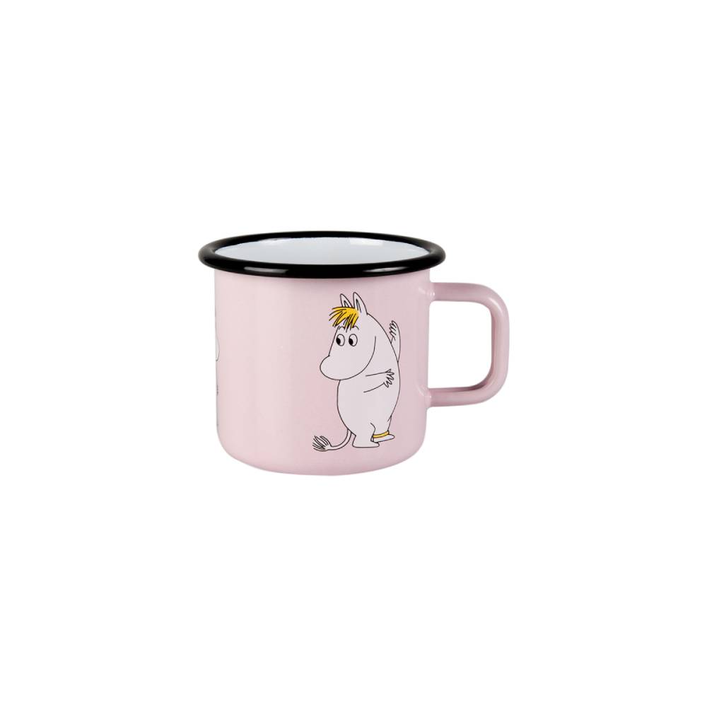 Moomin Enamel Mug Snorkmaiden 8.5 oz - Muurla